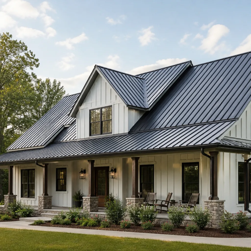 Metal roofing