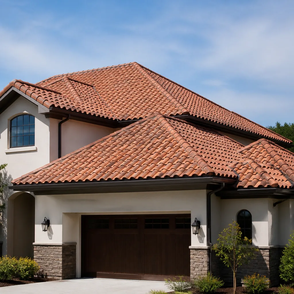 Tile roofing